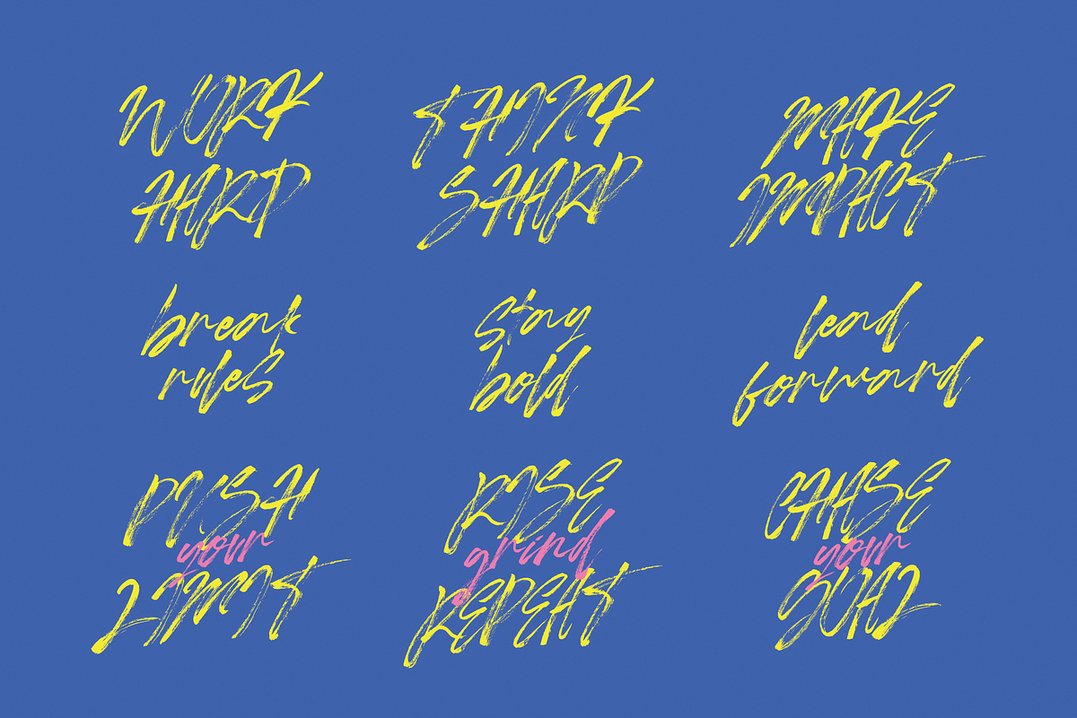 Rosebury Script | Signature Brush, a Handwritten Font by Ardana Creative (Photo 8 of 15)