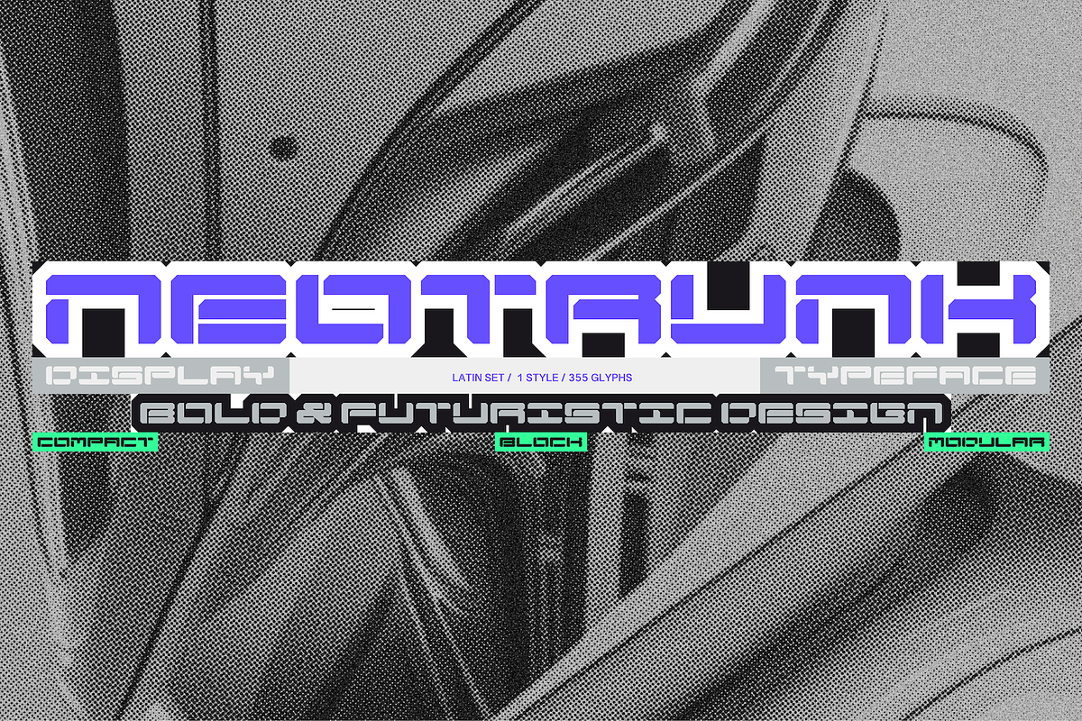 Neotrunk - Display, a Font by No Futuro Design (Photo 1 of 15)