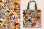 Butterfly's Garden Seamless Patterns, a Pattern Graphic by Curve Design (Thumbnail 12 of 12)