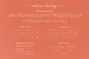 Mellissa Darling, a Script Font by Drizy (Thumbnail 8 of 11)