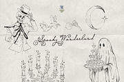 Spooky Party: Halloween Line Art Set, a Decorative Illustration by NES.project (Thumbnail 7 of 11)
