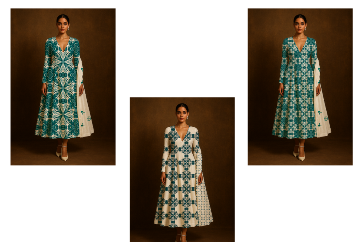 Teraa Bloom, a Pattern Graphic by AashimaDesigns (Photo 2 of 5)