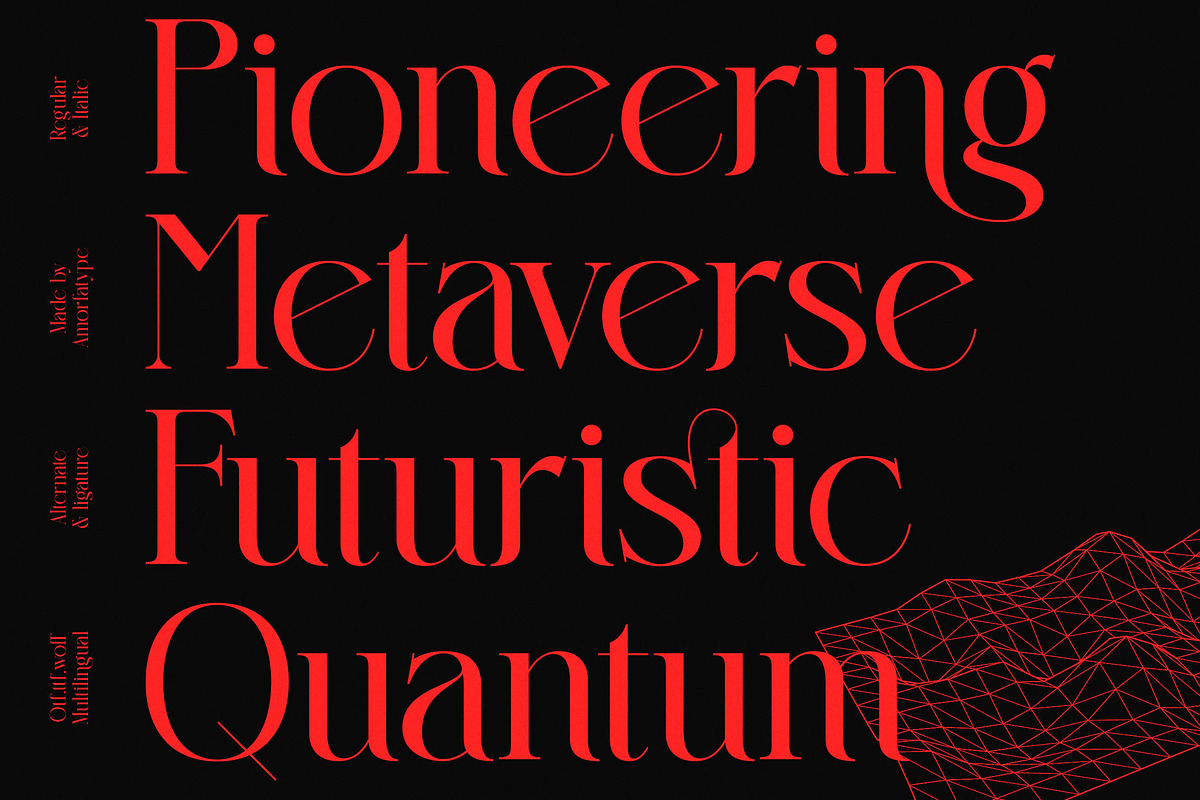 Bumteg A Modern Serif Font, a Serif Font by AmorfaType (Photo 2 of 11)
