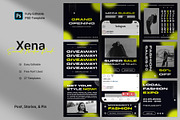 Xena - Fashion Social Media Pack, a Social Media Template by Neetlabs Studio (Thumbnail 1 of 5)