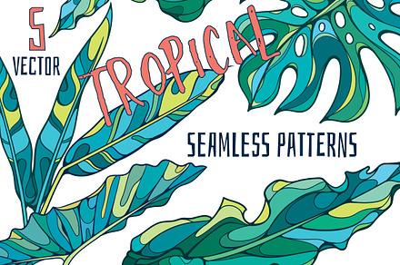 Seamless tropical patterns