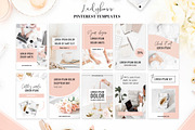 SALE! Ladyboss Pinterest Templates, a Social Media Template by SwitzerShop (Thumbnail 4 of 8)