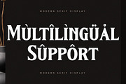 Kingtron Modern Serif Display, a Serif Font by Letterena Studios (Thumbnail 11 of 15)