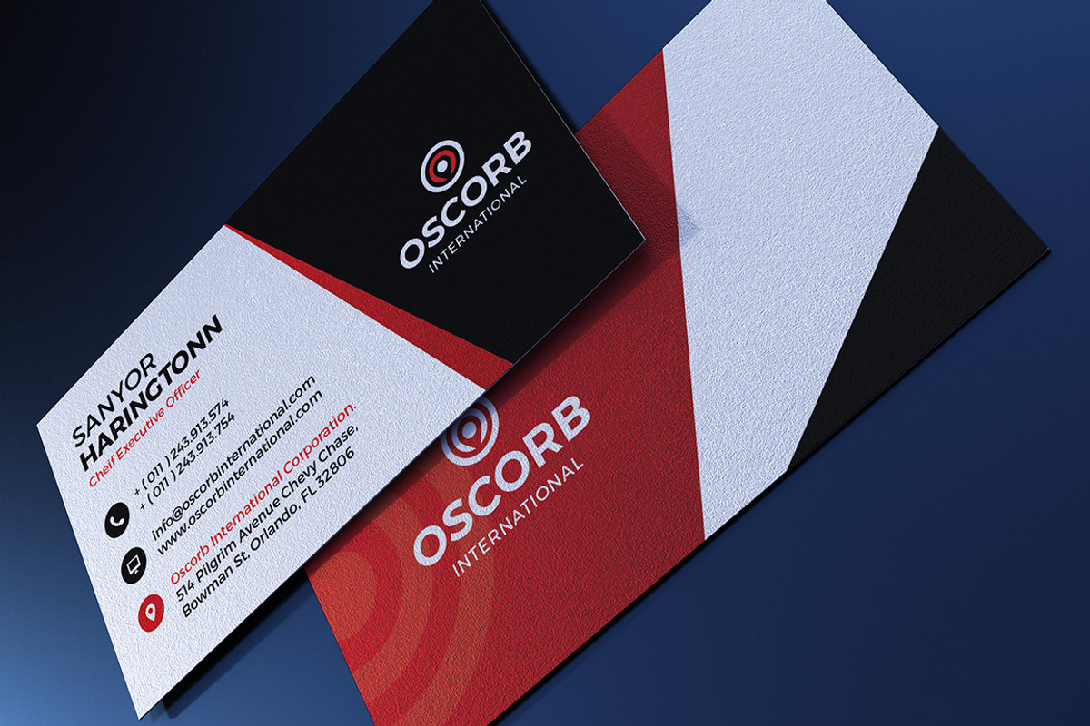 100 Modern Business Card Bundle, a Business Card Template by GraphicsEgg (Photo 47 of 102)