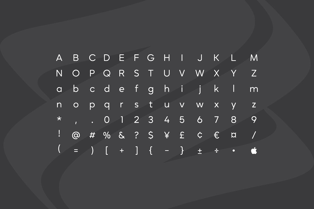 Noche, a Sans Serif Font by Ridha-38.lineart (Photo 4 of 10)