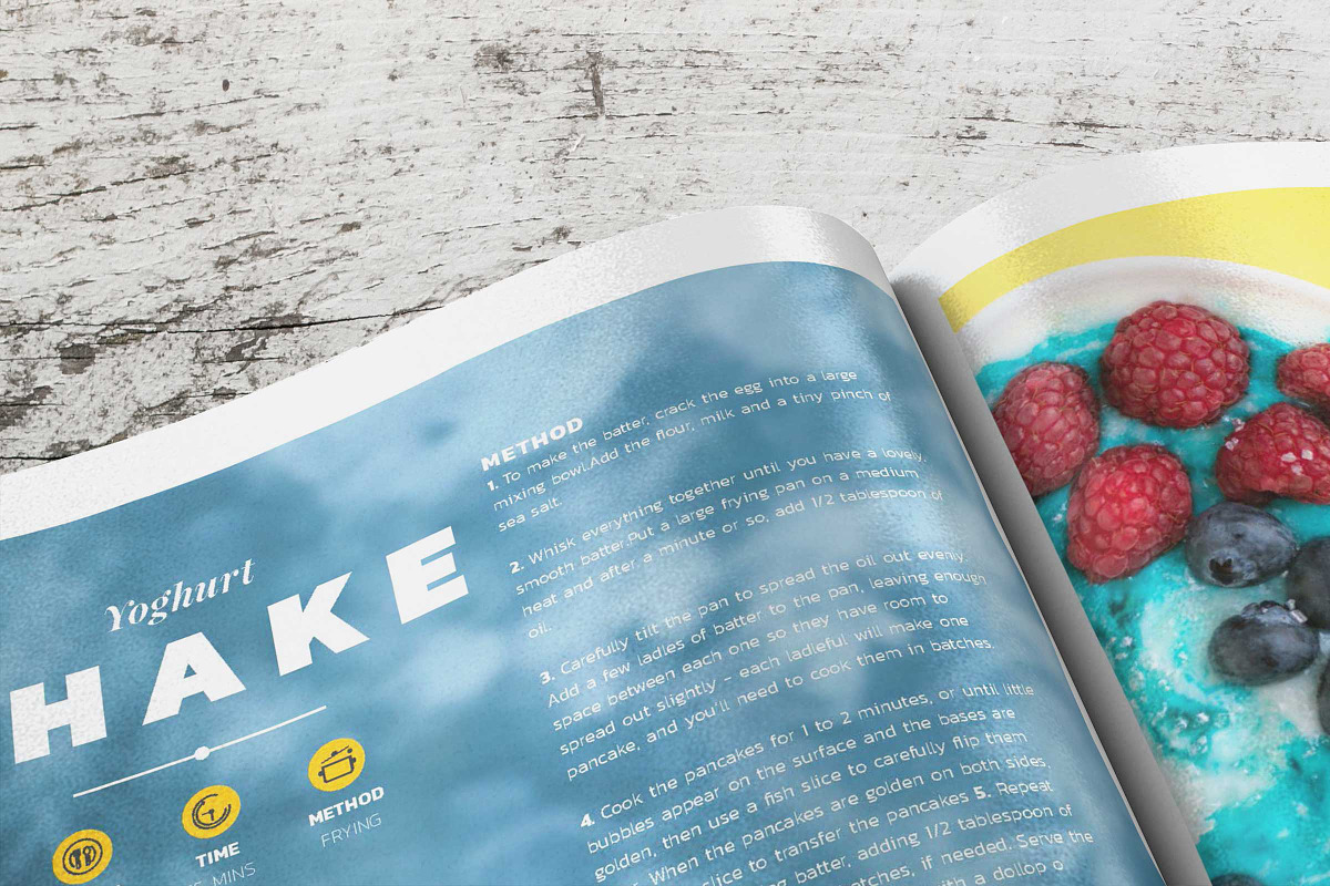 EAT GOOD FOOD Cookbook / Recipe Book, a Magazine Template by Wolfgang Design (Photo 12 of 13)