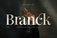 Branck - Modern Luxury Logo Font