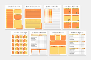 Self Care Help Planner Canva