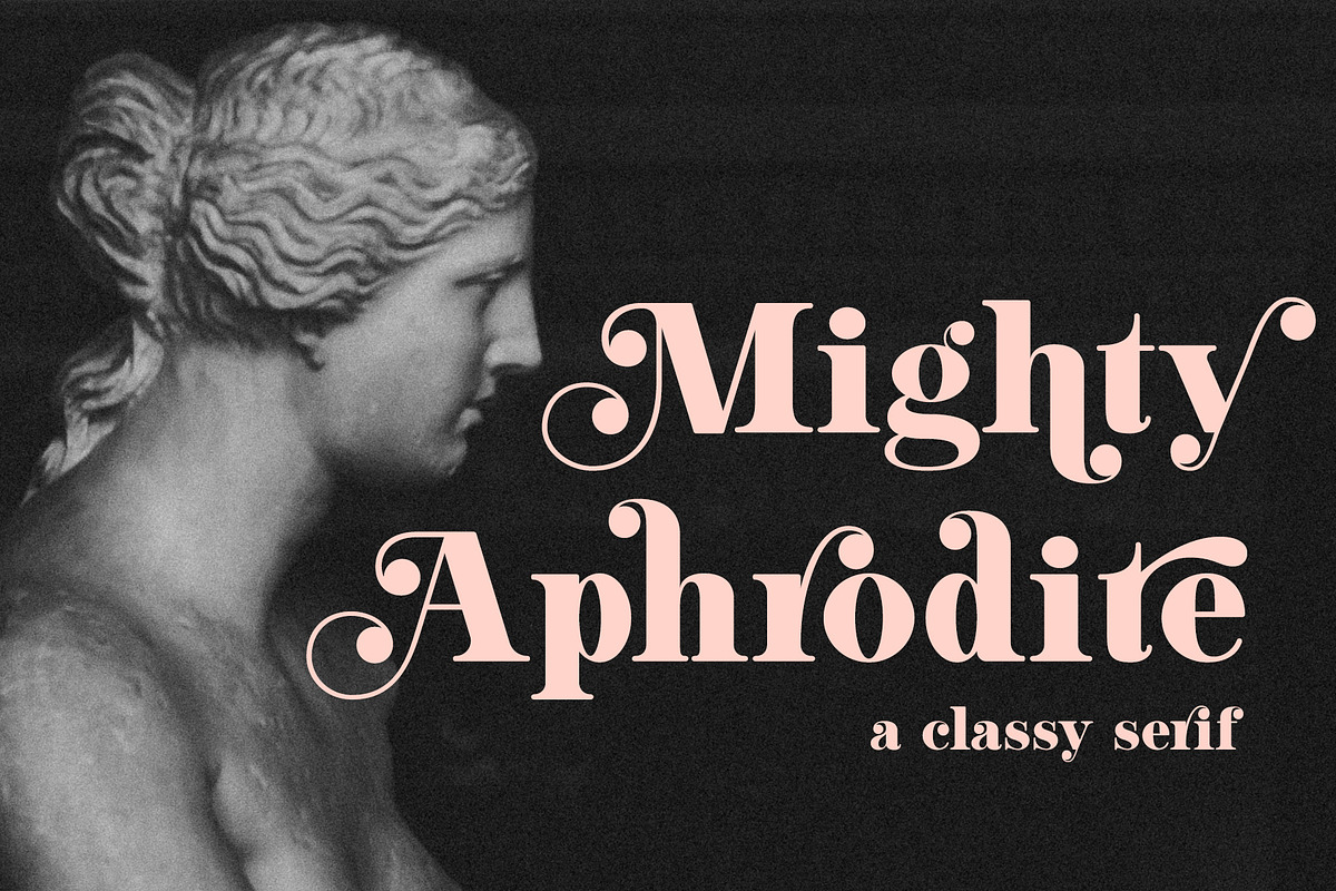 Mighty Aphrodite // A Classy Serif, a Serif Font by Megs Lang (Photo 22 of 22)