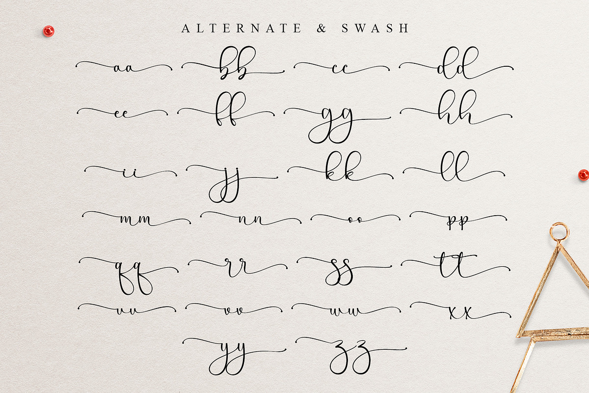 Christmas Praise, a Script Font by Letterara (Photo 8 of 9)