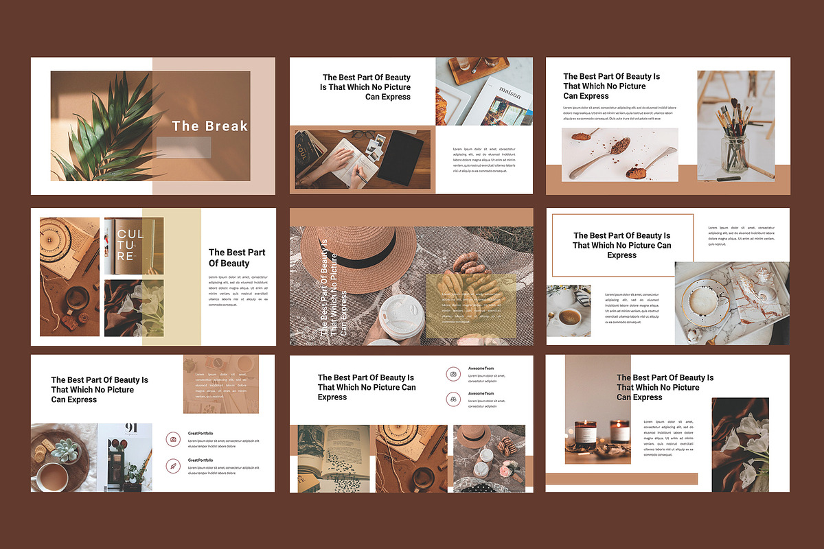Blossom - powerpoint template, a Presentation Template by riz creative studio (Photo 5 of 6)