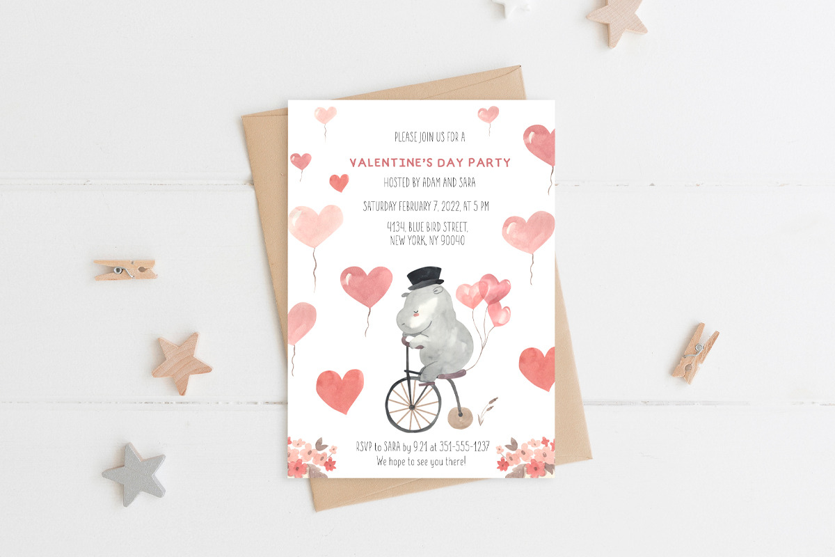 LOVE. Valentine's day collection, an Animal Illustration by OlliArtDesign (Photo 6 of 16)