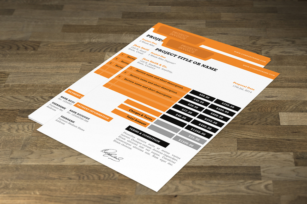 Business Proposal: Multipurpose, a Brochure Template by WonderShop (Photo 4 of 5)