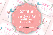 Dance Party Invitation Canva, a Design Template by TemplateCastleStore (Thumbnail 3 of 4)
