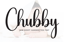 Chubby | Script Font