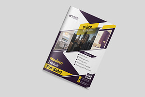 Home sell flyer for real estate