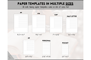 Note Taking Printable Paper Template, a Stationery Template by Templatables (Thumbnail 10 of 10)