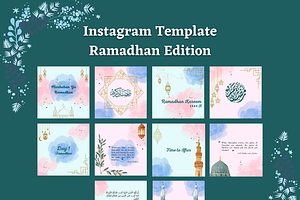 Ramadan Instagram Template