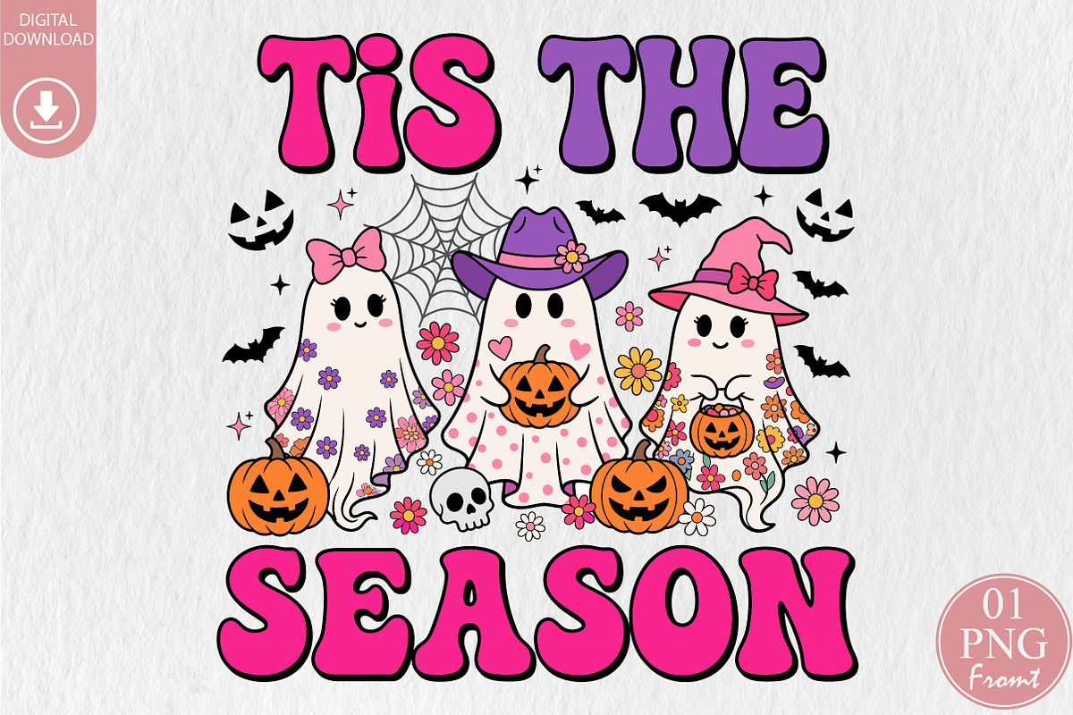 Tis The Season Halloween Sublimation, a Seasonal Illustration by Rose Art (Photo 1 of 5)