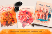 Total Watercolor Creator • SALE, an Action Add-On by Vintage Voyage Supply (Thumbnail 4 of 11)