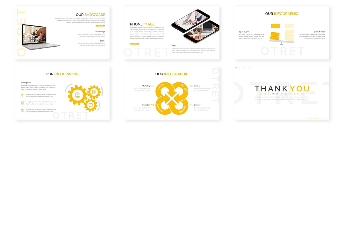 Otret - Powerpoint Template, a Presentation Template by inspirasign (Photo 4 of 4)