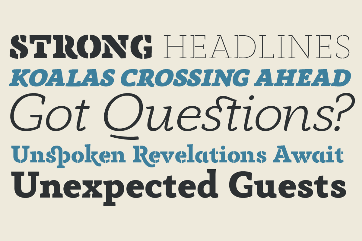 Anaphora - 22 Fonts preview 2