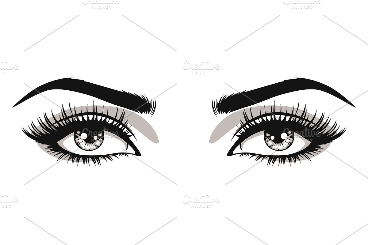 Vector Women's Eye., an Object Graphic by Gomolach (Photo 13 of 18)