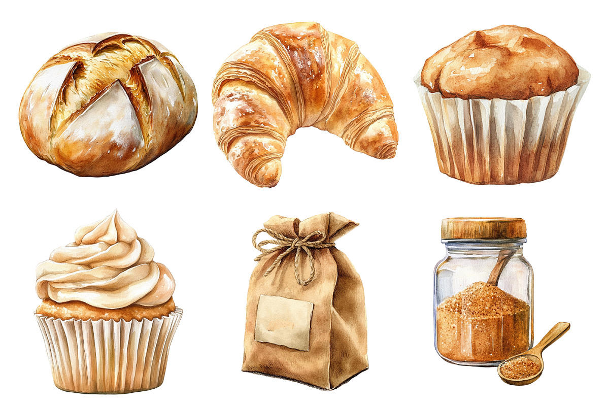 Neutral Baking Clipart, an Illustration by Daily.Designs (Photo 5 of 5)