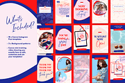 Bold Canva Instagram Story Templates, a Social Media Template by Kurly Creative (Thumbnail 2 of 11)