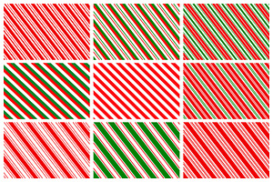 Candy Cane Stripe Background