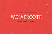 Wolvercote Regular - Display Font, a Font by ChristianLaliberte (Thumbnail 1 of 4)