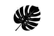 Monstera Leaf Silhouette Bundle, an Illustration by yasushie (Thumbnail 20 of 31)