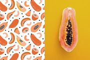 TROPICAL PARADISE patterns and friut, a Pattern Graphic by Lena Nikolaeva (Thumbnail 5 of 16)