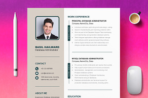 Database Administrator CV Template