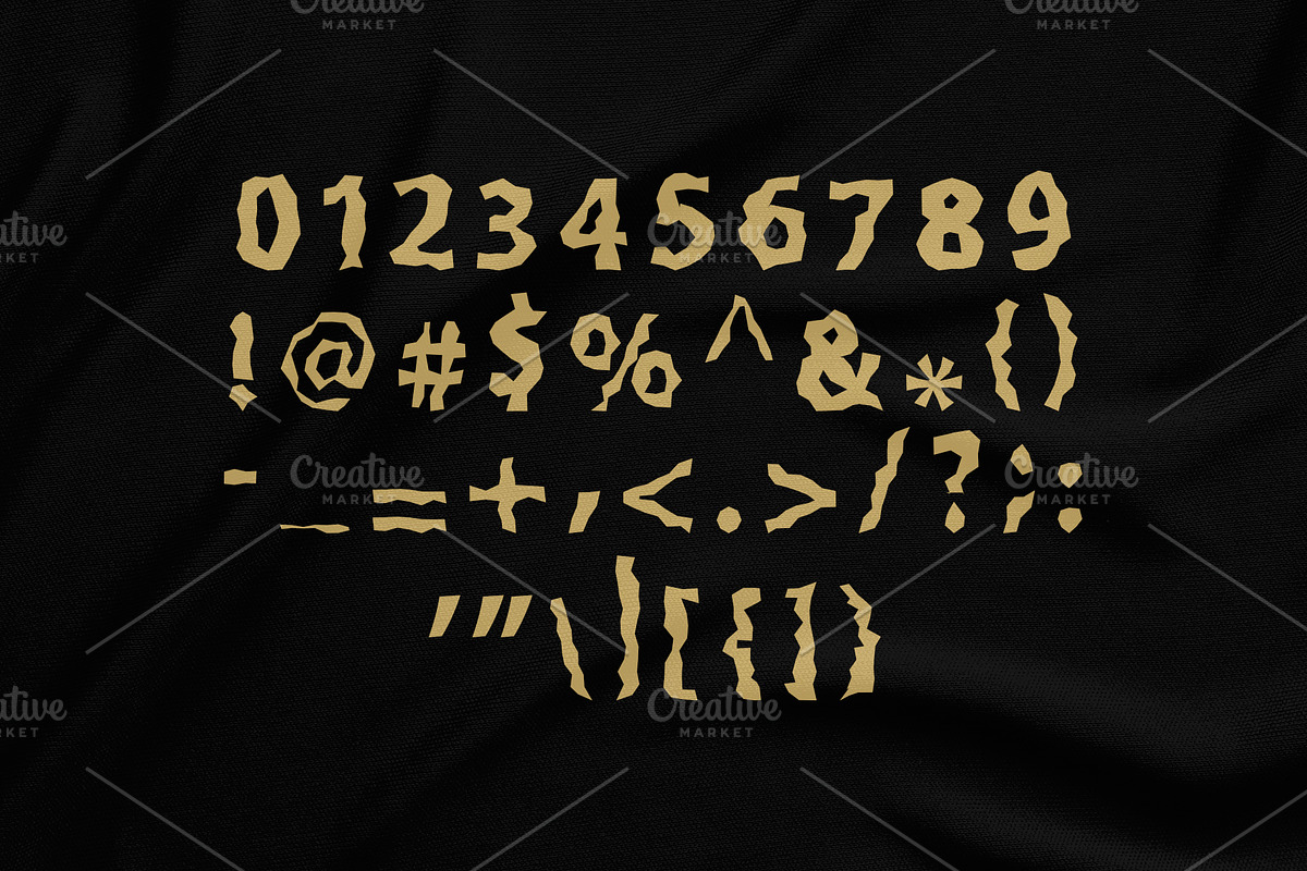 Gembradag Display Sans Serif Font, a Handwritten Font by Nickhard (Photo 6 of 6)