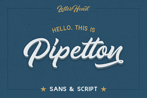 Pipetton Font Duo