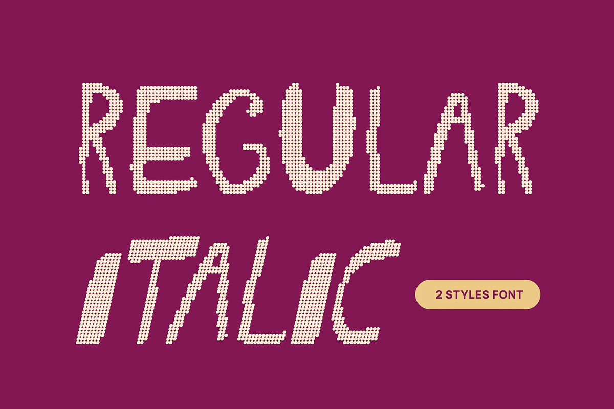 CS Aleksi Disco, a Sans Serif Font by Craft Supply Co. (Photo 3 of 8)