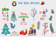 Merry christmas frame for kid design, a Decorative Illustration by Piixypeach (Thumbnail 3 of 9)