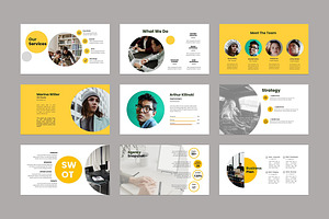 WorkPlace PowerPoint Template