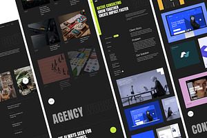 NEURO_02 - Creative Agency UI Kit