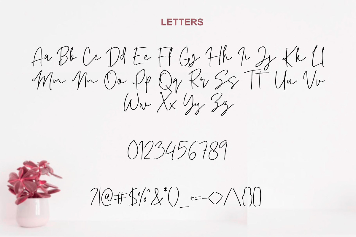 Matching - Handwirtten Font, a Handwritten Font by Face Lab (Photo 10 of 11)