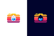 Gradient Modern Water Lens Logo, a Branding & Logo Template by Artnivora.Std (Thumbnail 3 of 3)