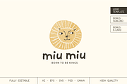 Baby logos & business card templates, a Branding & Logo Template by Orca Design (Thumbnail 1 of 6)