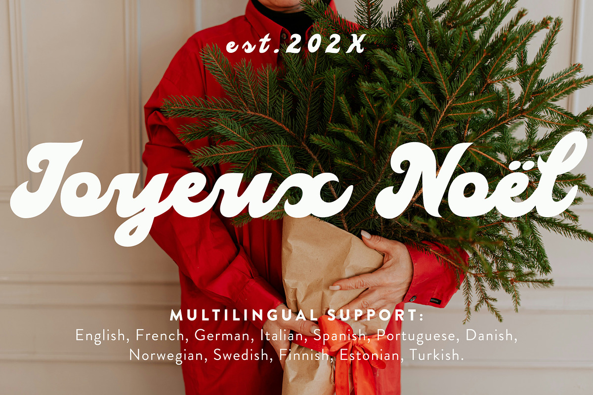 Velvet Advent Christmas Bold Script, a Script Font by Struvictory.art (Photo 8 of 9)