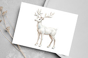 Cozy White Christmas Clipart, an Illustration by Canvas Craft (Thumbnail 7 of 8)