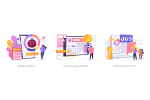 Mobile Finance Tracking Solutions, a Finance Illustration by Visual Generation